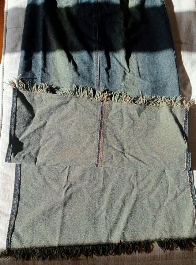 Falda larga de mujer