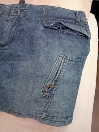 Falda vintage vaquera