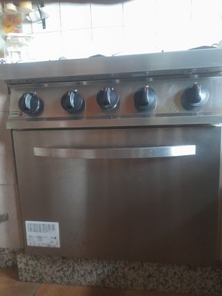 Cocina industrial de gas
