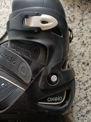 Botas patines en linea y protecciones