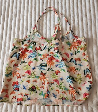 Blusa estampada de tirantes 