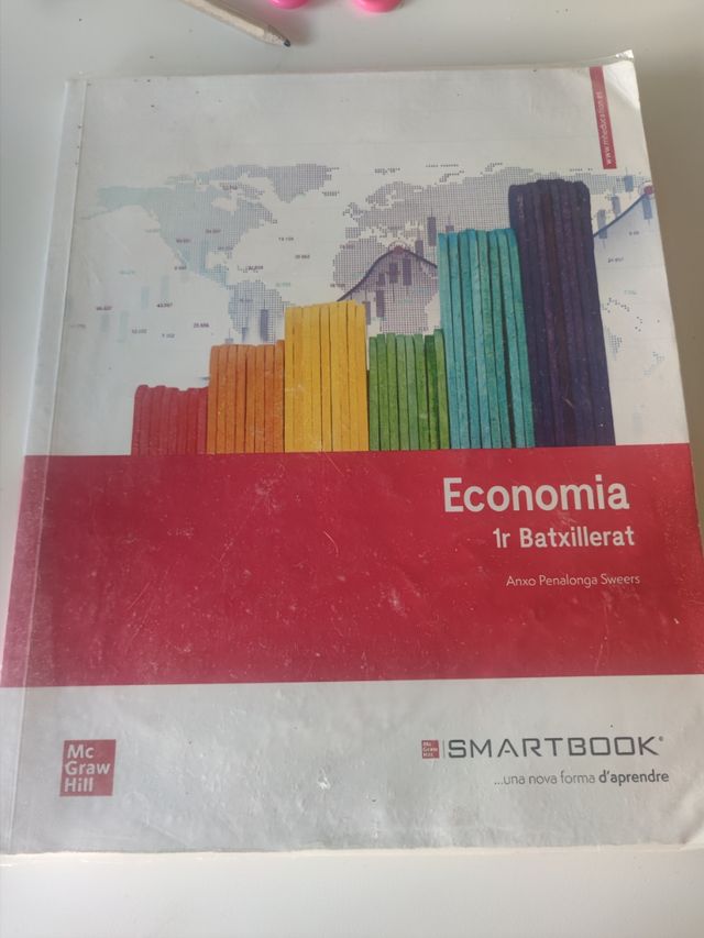 Economía libro 1 bachillerato en valenciano