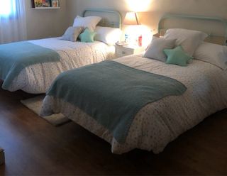 Dos camas (todo lo que ves)