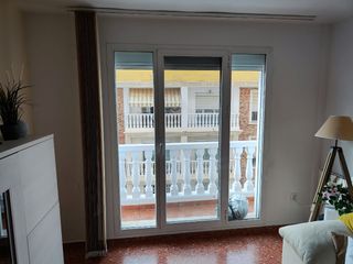 Cortina vertical salón