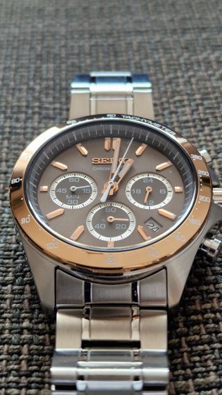 Reloj Seiko SBTR026 hombre 8T63 00D0 Japón nuevo