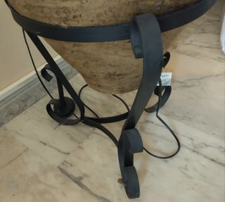 Lámpara vasija antigua