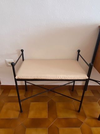 Banqueta de forja