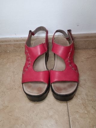 Sandalias negras Timberland