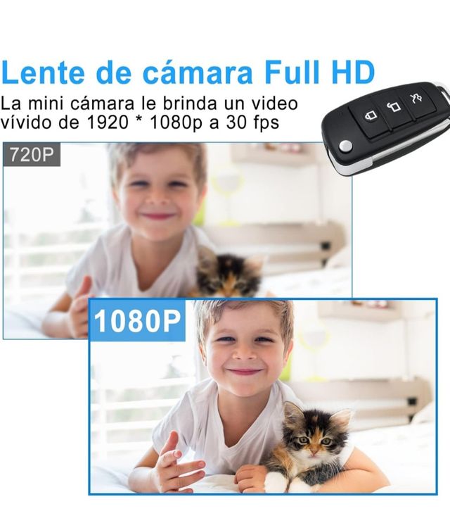 Cámara espía FUllHD llave coche. Nuevo. OFERTA