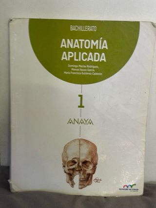 Libro anatomía aplicada 1° de bachillerato