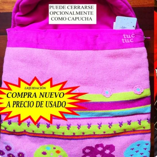 SACO NUEVO PARA CAPAZO O SILLA DE AUTO POLIVALENTE