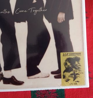 VINILO BEATLES COME TOGETHER BOX