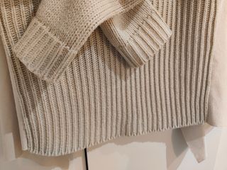 Chaqueta combinada punto y antelina