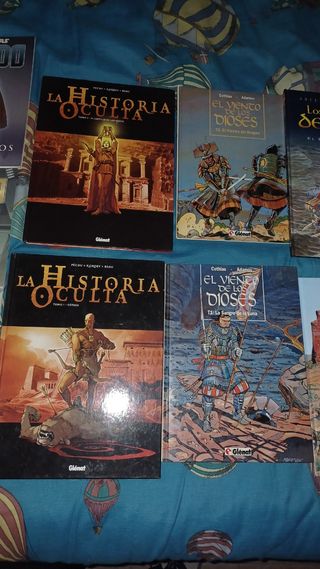 La historia oculta yComics variados