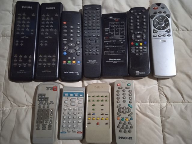 Lotto Telecomandi Vintage Vari Modelli, Marche Uso