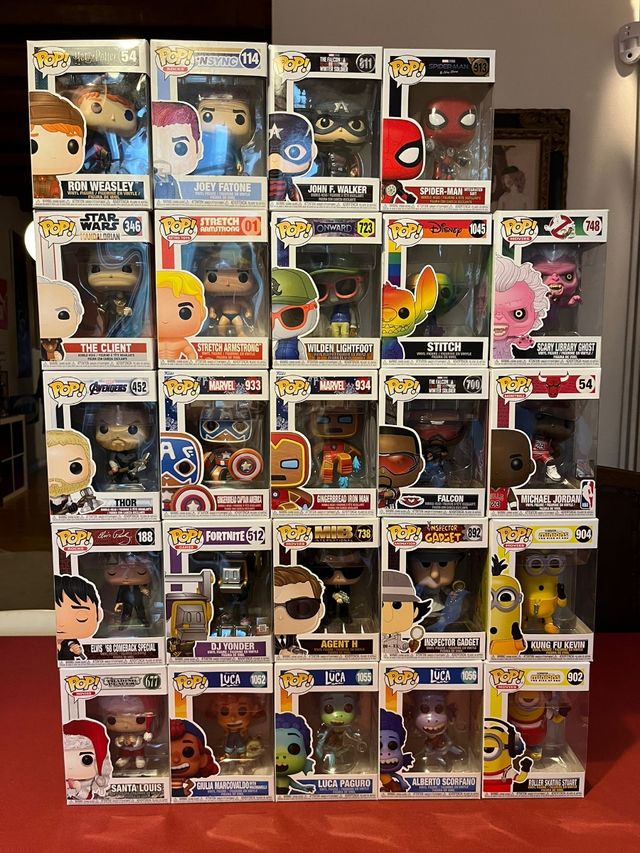 I funkopop funko pop sono venduti sfusi per 5 euro