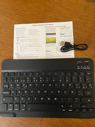 Teclado para mini ipad wireless bluetooth