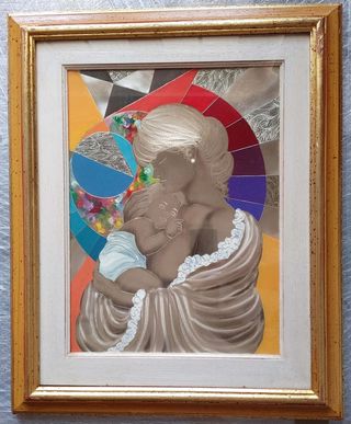Quadro, l'Amore "MATERNITA'".
