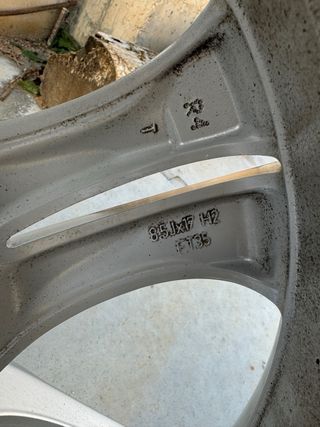 Llantas Mercedes 17 ORIGINALES 