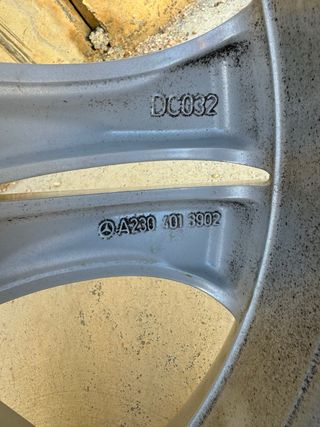 Llantas Mercedes 17 ORIGINALES 