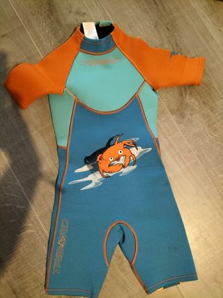 Neopreno infantil Tribord cangrejo 6 años
