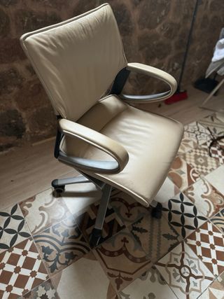Silla despacho piel