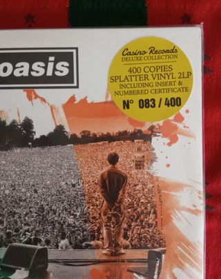 VINILO OASIS IRISH MADNESS