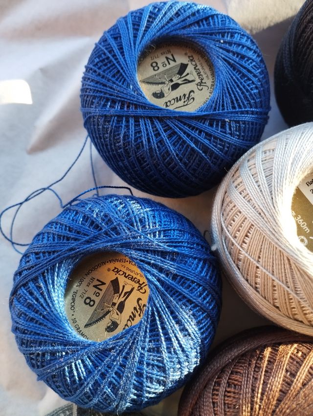 Perlé del n.8 mercerizado