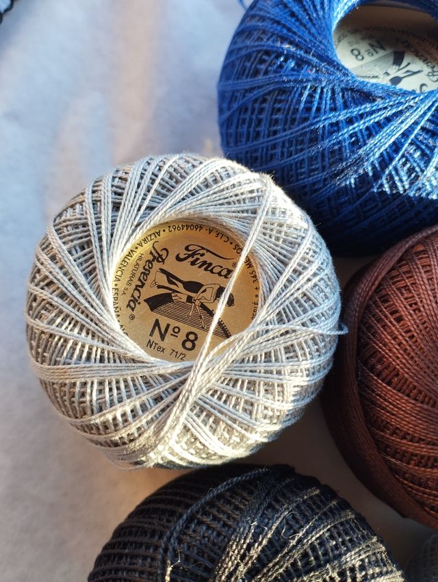 Perlé del n.8 mercerizado