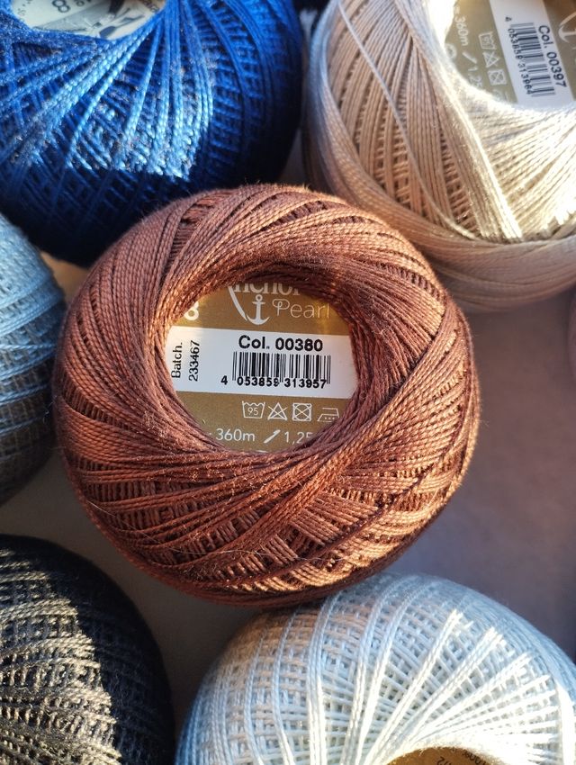 Perlé del n.8 mercerizado