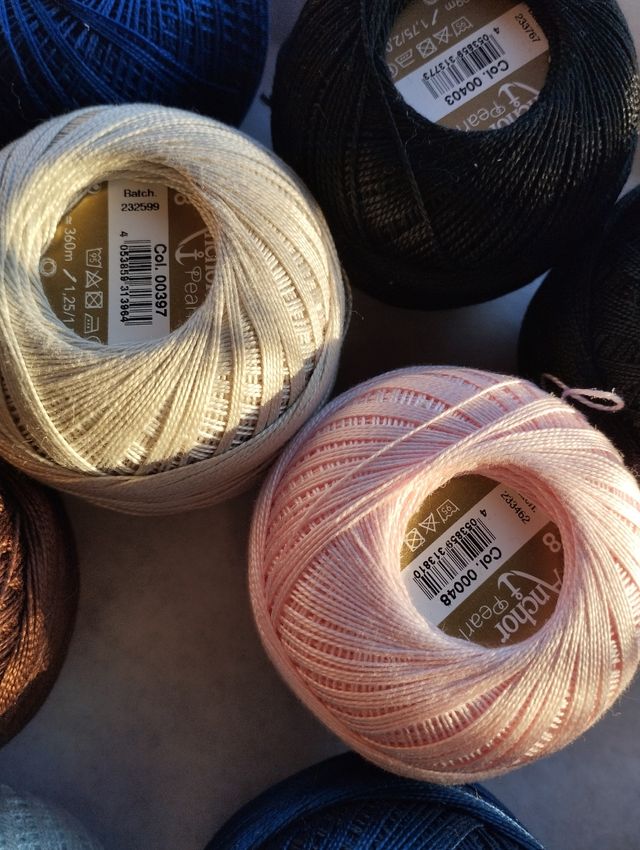 Perlé del n.8 mercerizado