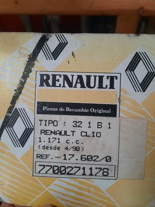 Carburador renault clio 1