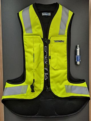 Chaleco airbag para motos Turtle