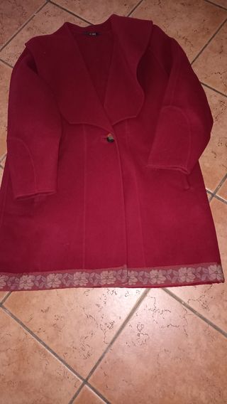 Cappotto donna con collo ampio