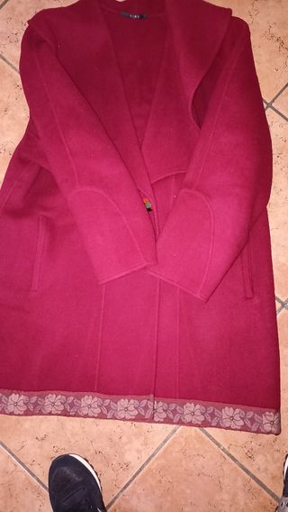 Cappotto donna con collo ampio