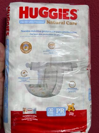 3 pañales ( prematuro normal ) real