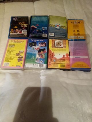 VHS. Peliculas para toda la familia.