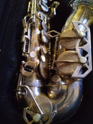 Saxòfon alto DOLNET.vintage.Plateado.