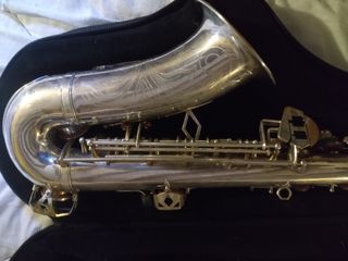 Saxòfon alto DOLNET.vintage.Plateado.