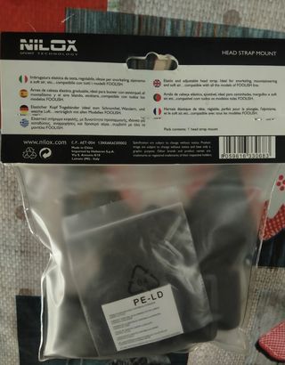 Head strap mount go pro