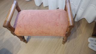 Silla Taburete Castaño