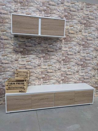 OUTLET: Conjunto Mueble de Salon Alma