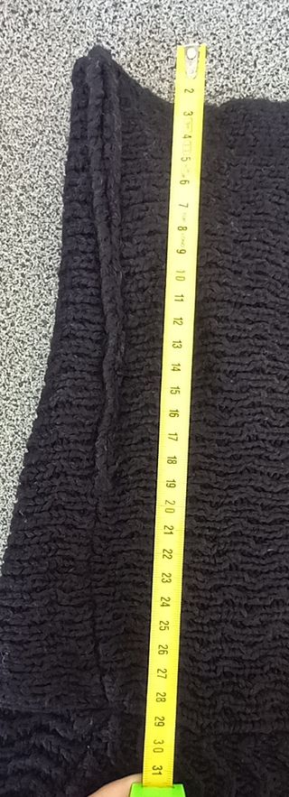 Vestido canalé manga sisa