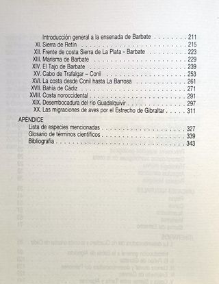Guía naturalista de la provincia de Cádiz. 4 tomos
