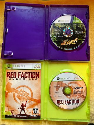 Pack Xbox360 K.adventures/Red Faction