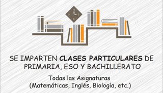 Clases Inglés, matemáticas, repaso