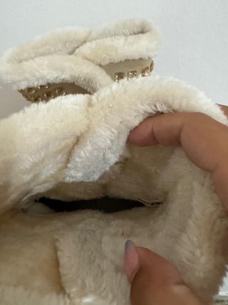 Stivali con pellicia interna