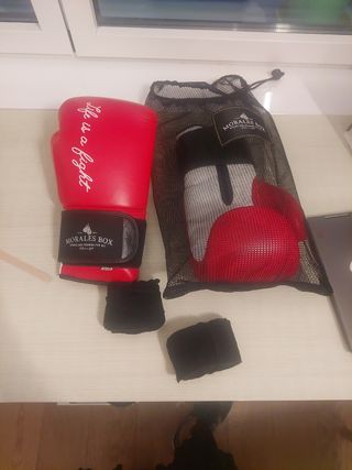 Guantes boxeo morales 10 oz