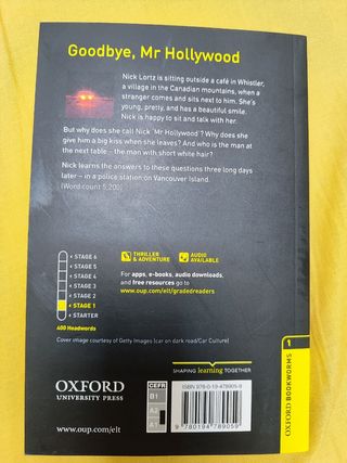 Oxford Bookworms Library: Goodbye, Mr. Hollywood: Level 1: 400-Word Vocabulary Goodbye, Mr. Hollywood (Oxford Bookworms Library: Stage 1)