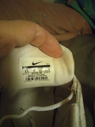 ZAPATILLAS UNISEX NIKE AIR MAX TALLA 40 BLANCAS